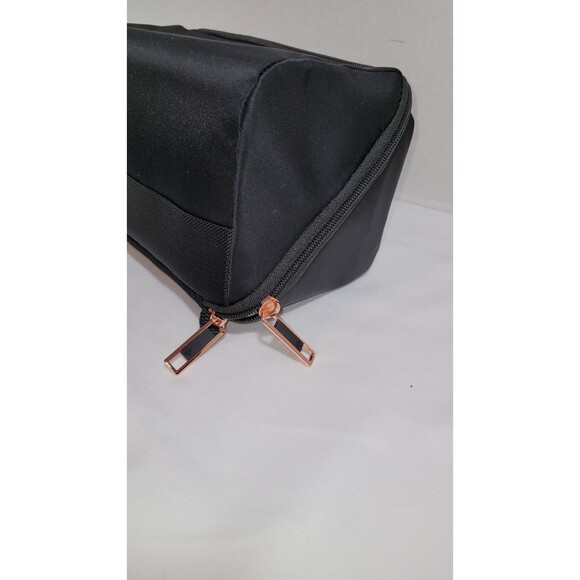 Samsonite Black & Rose Gold Nuroad Lay Flat Toiletry Kit Travel Organizer - Picture 4 of 8